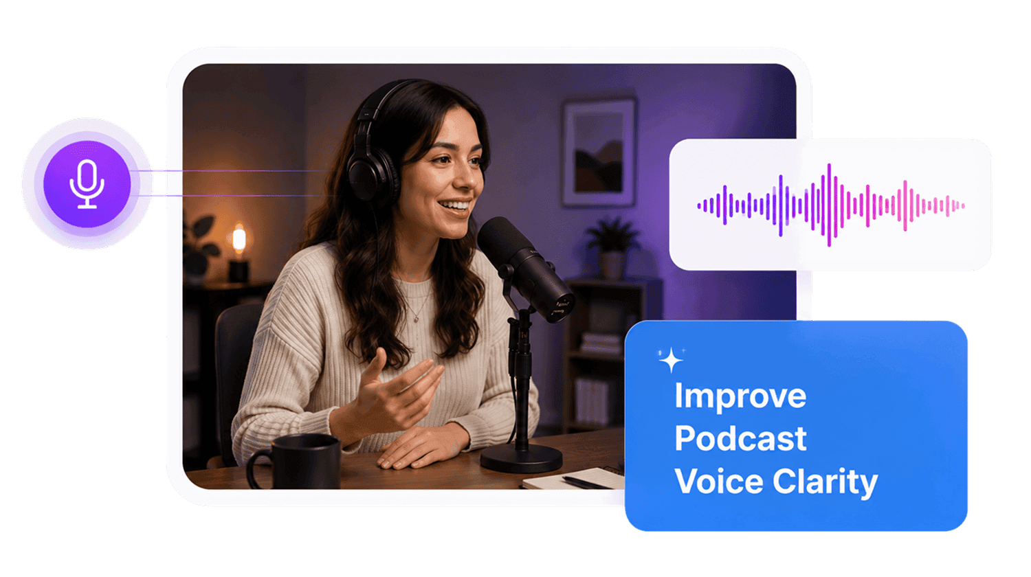 Improve Podcast Voice Clarity