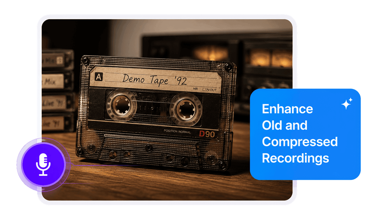 Enhance Old and Compressed Recordings