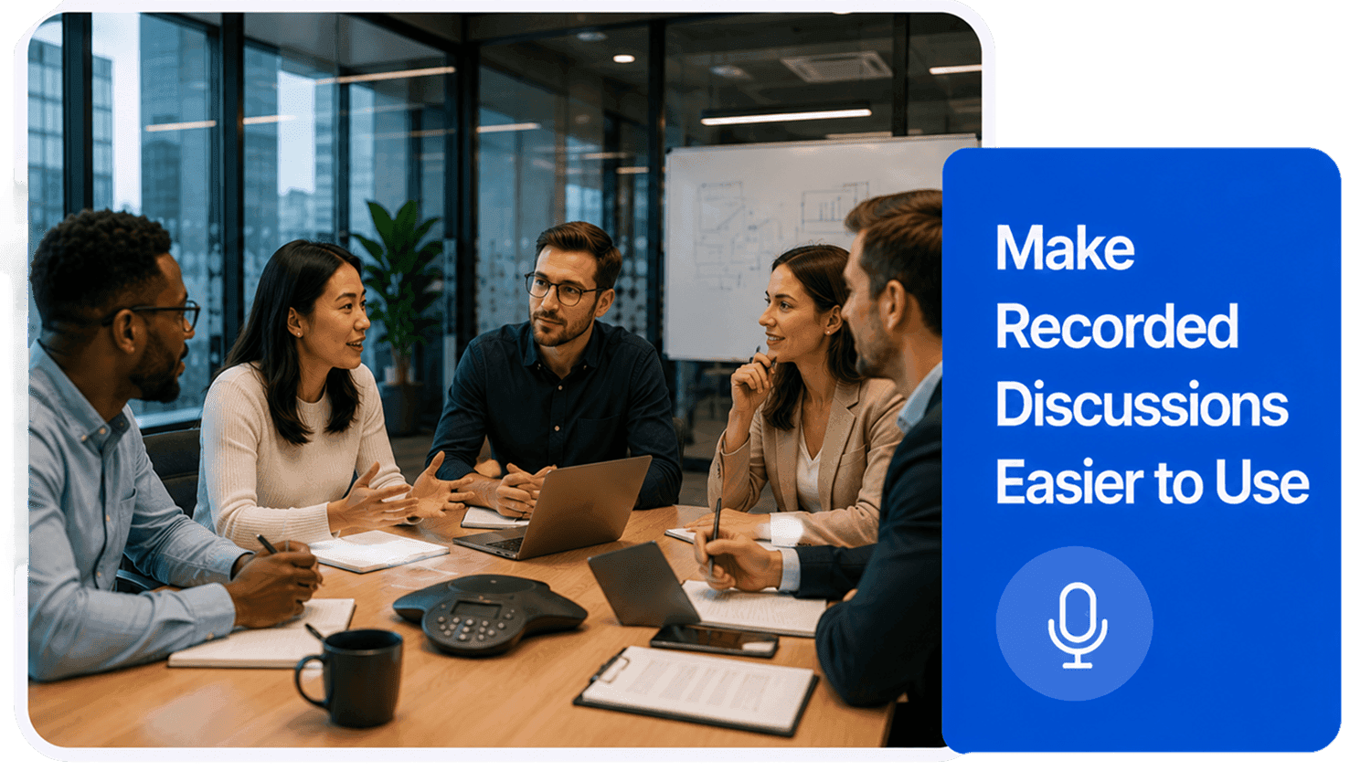 Make Recorded Discussions Easier to Use