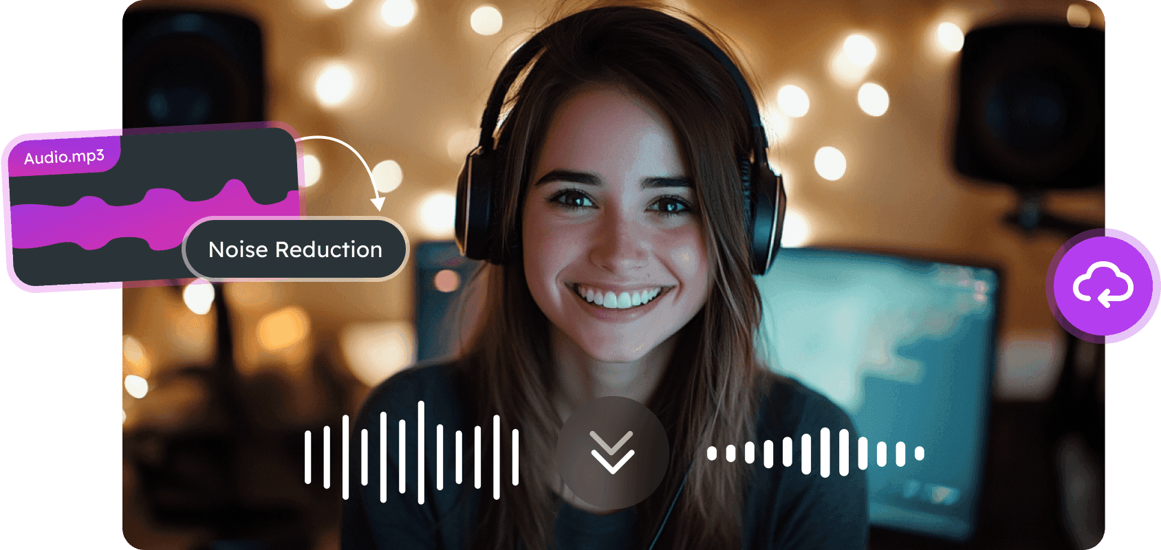 AI-Powered Background Noise Reduction