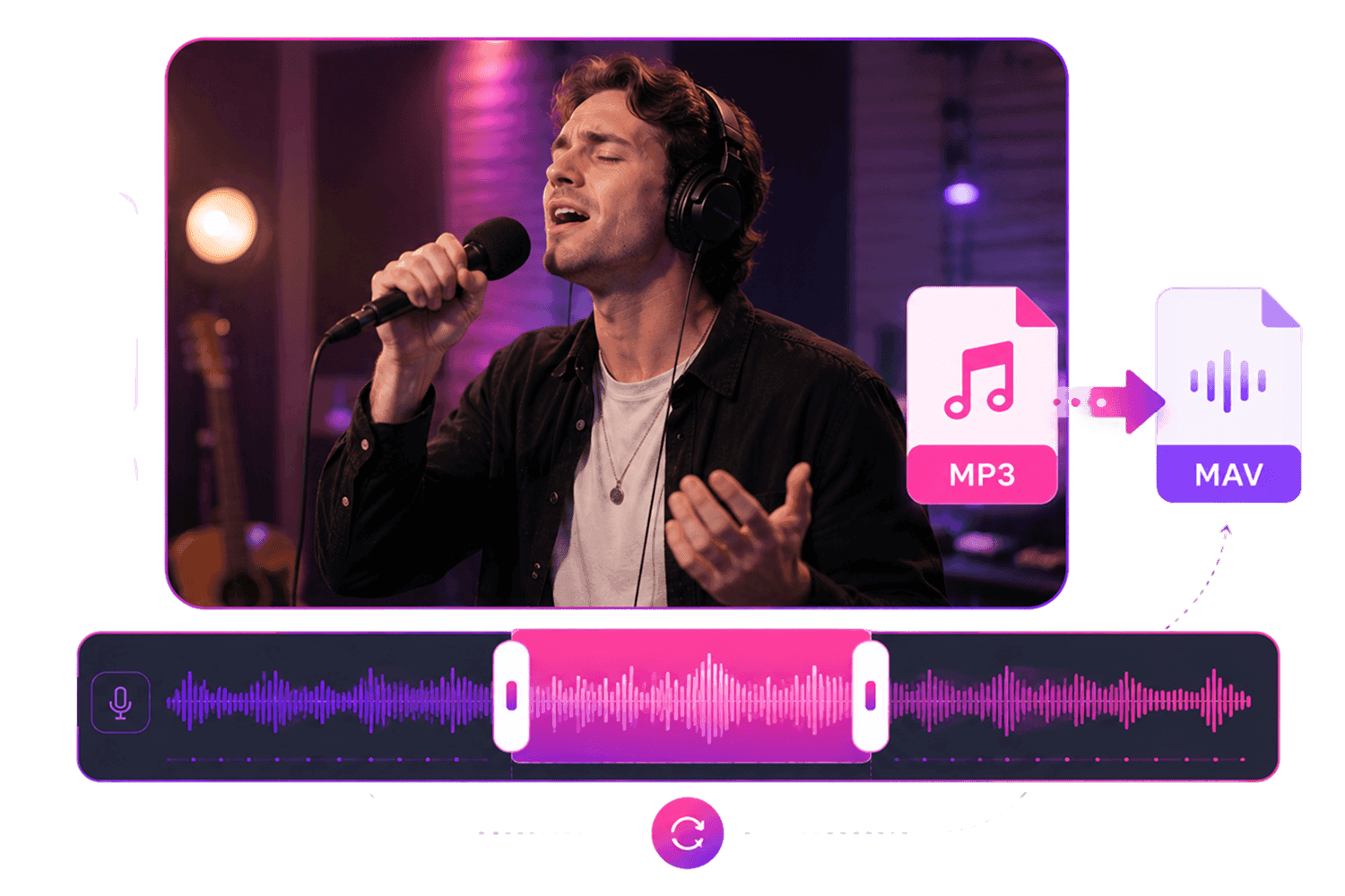 Convert Audio After Editing