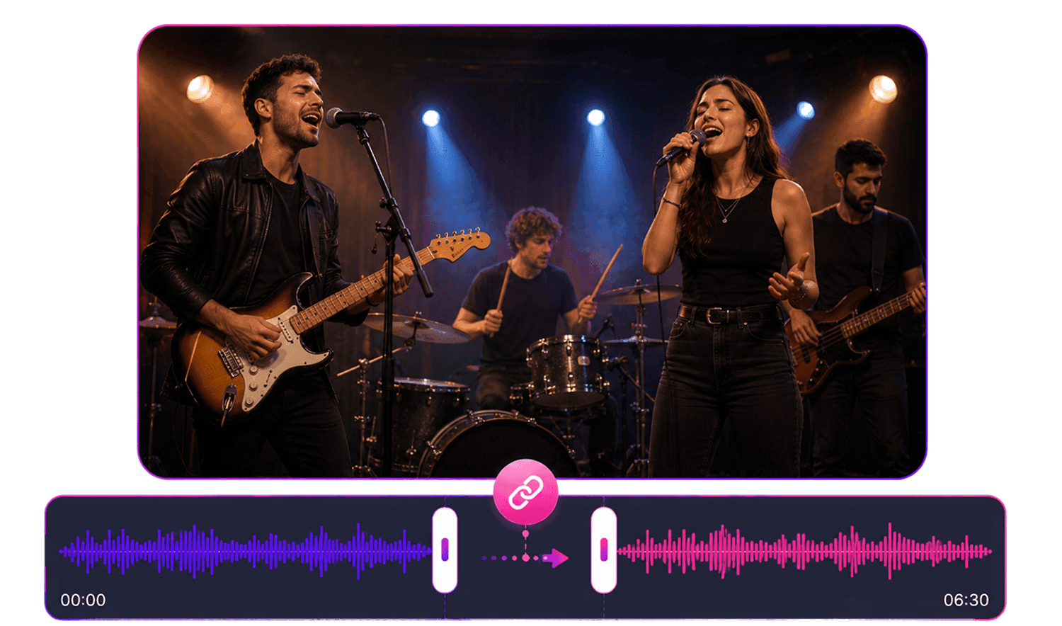 Arrange and Combine Audio Clips