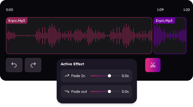 Professional Fade In and Fade Out Effects to captivate your audience