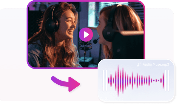 Extract Audio from Video with Audiomuse – Free & Easy