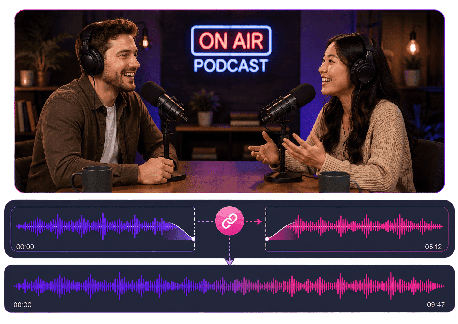 Merge MP3 Clips and Audio Sections