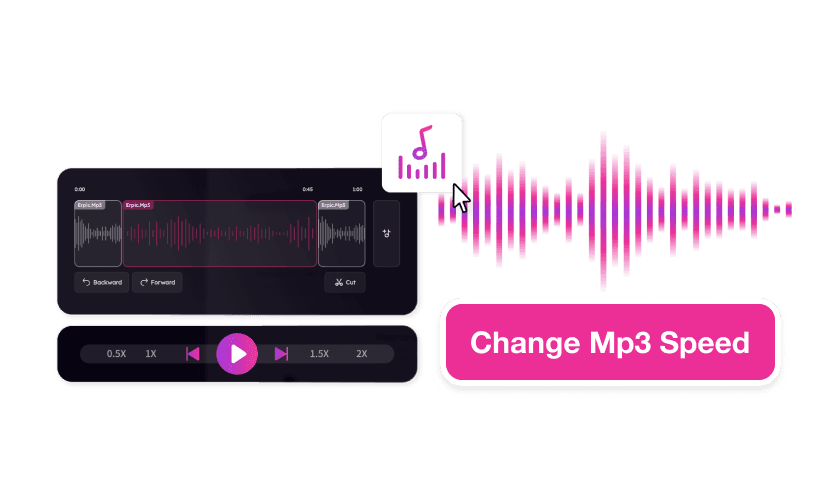 Change MP3 Speed: Slow Down & Speed Up Music Speed