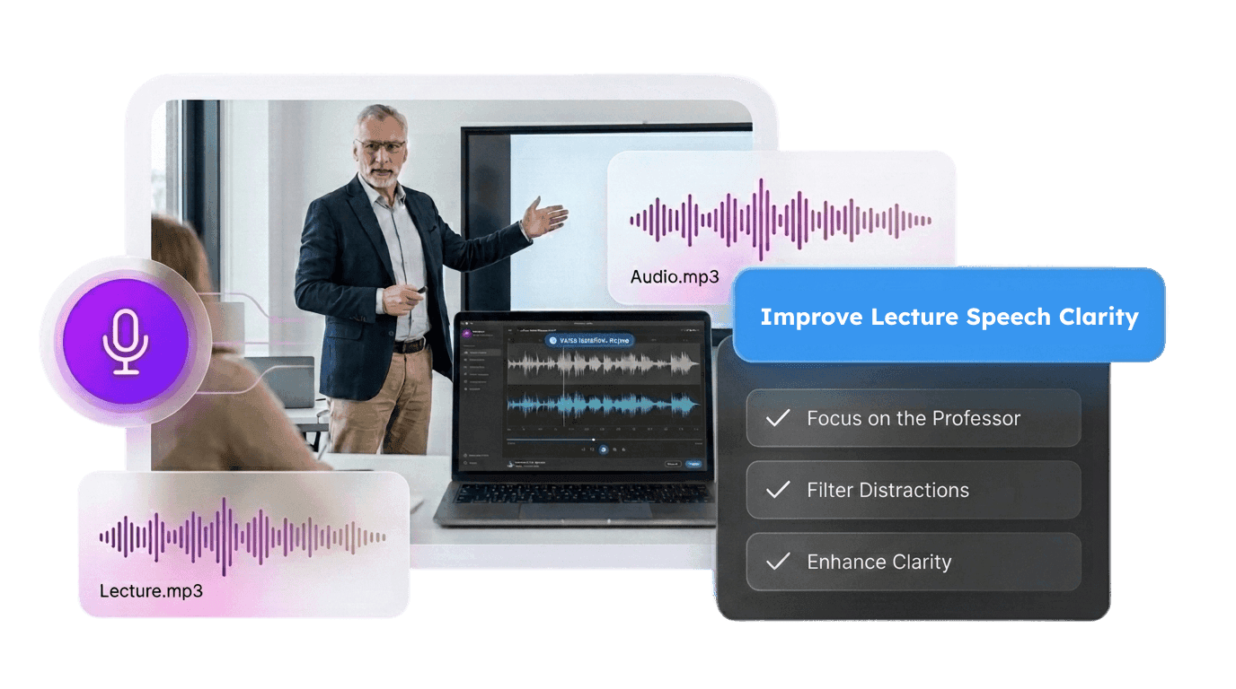 Make Lecture Speech Easier to Understand