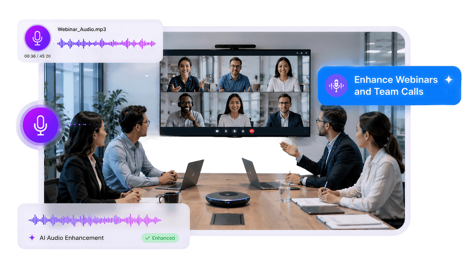 Clean Up Webinars and Remote Calls