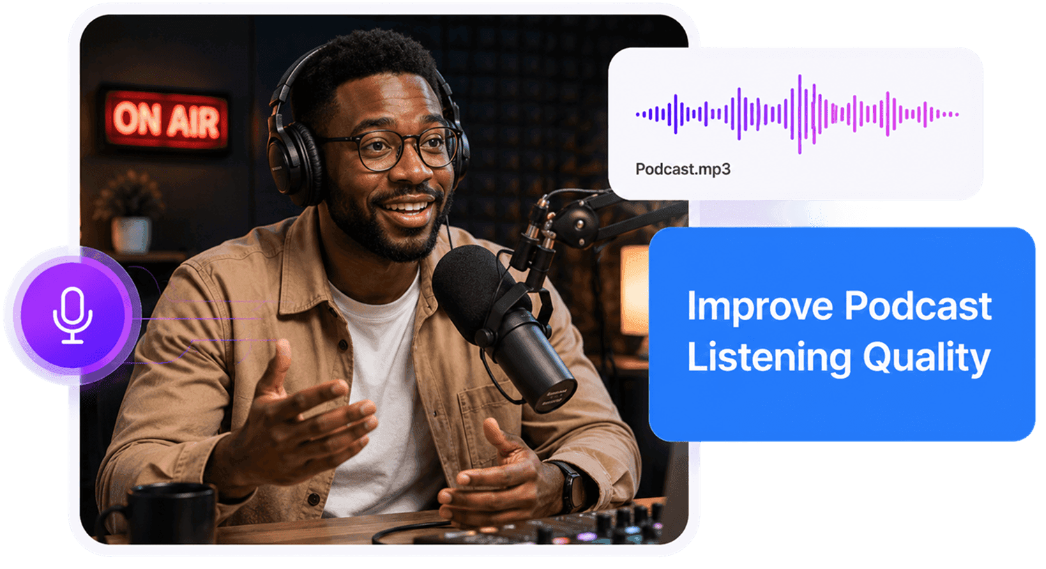Enhance Interview and Guest Recordings