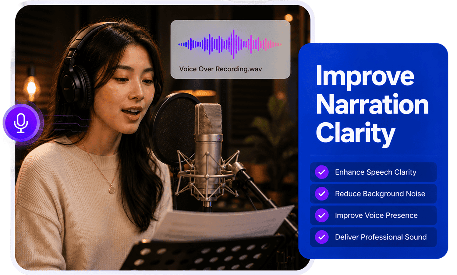 Improve Narration Clarity