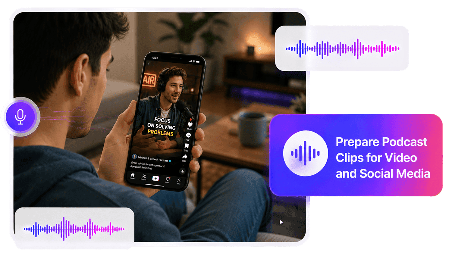 Prepare Podcast Clips for Video and Social Media