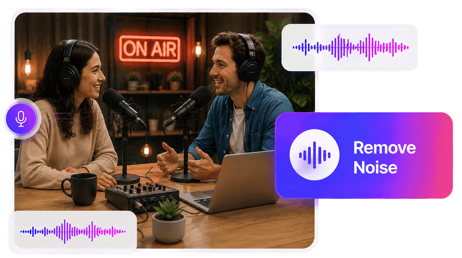 Remove Noise from Podcast Recordings