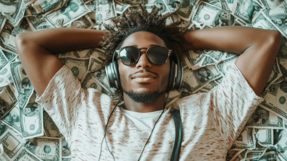 trendy_african-american_man_wearing_headphones_lying.png